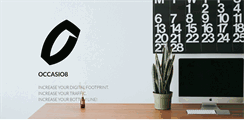 Desktop Screenshot of occasio8.com