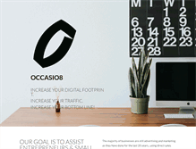 Tablet Screenshot of occasio8.com